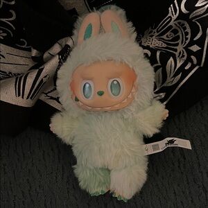 Fluffy Mint Green Monster Plush Toy
